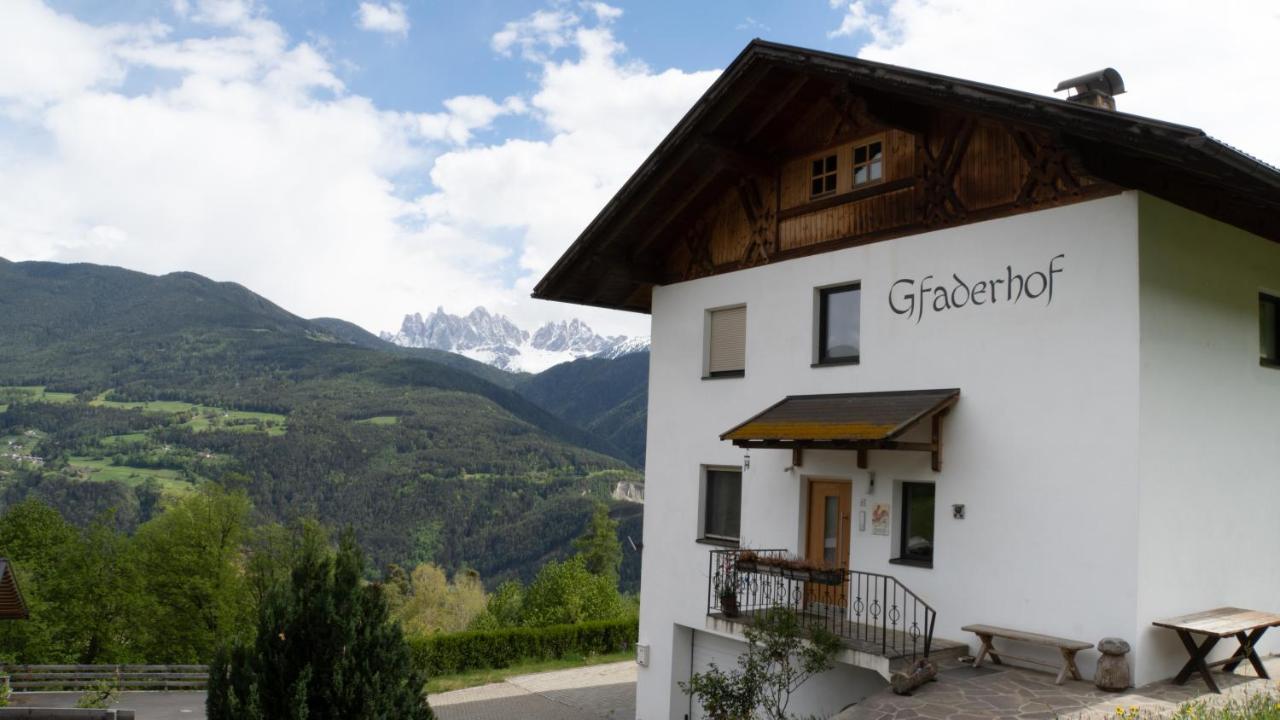 Agriturismo Gfaderhof Bressanone Exterior foto